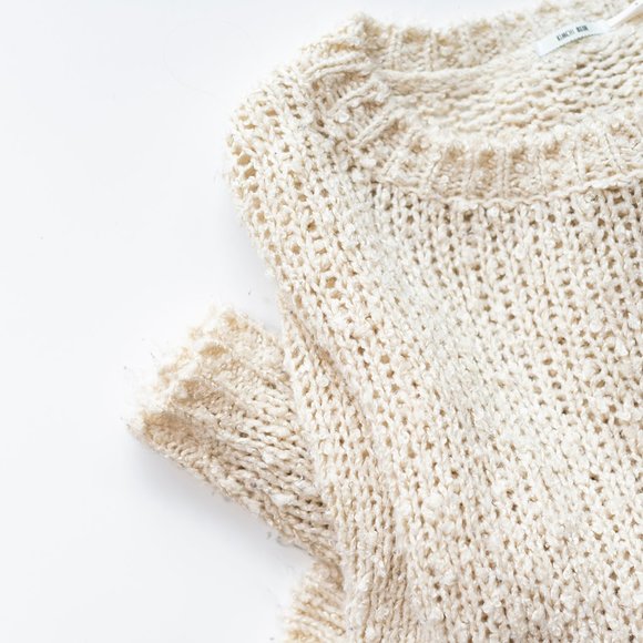 Cream | Cropped Sweater - Picture 1 of 4